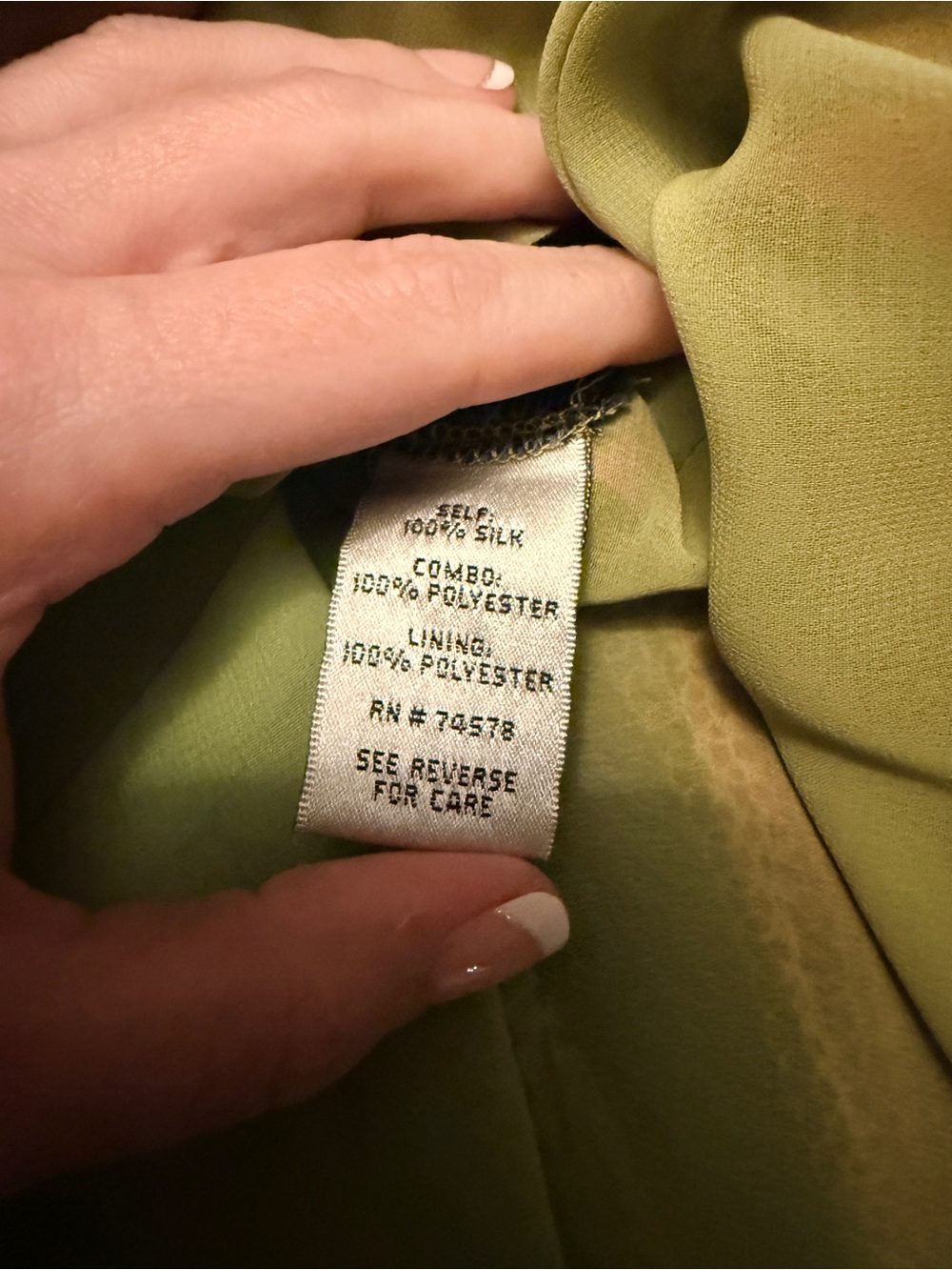 Cache Silk Dress - Picture 5 of 6